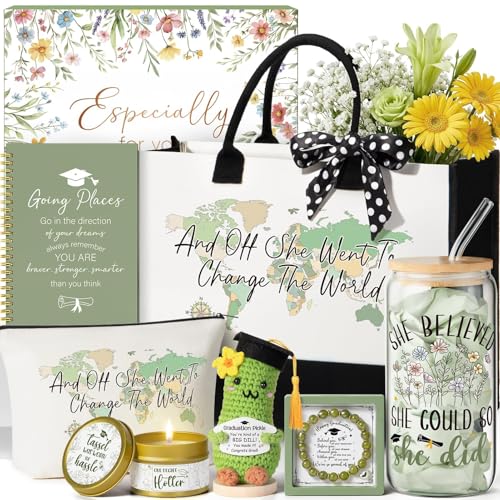 2026 Graduation Gifts for Women Her, Cool College Graduation Gift Basket, Masters Degree Congrats...