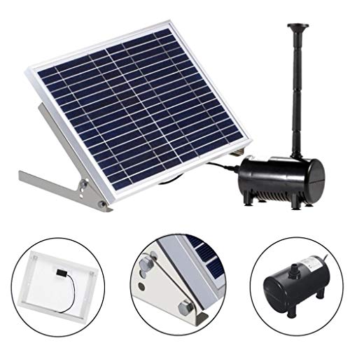 Yongse Solar Panel Powered Brushless Water Fountain Pump For Pond Garden Outdoor Submersible Kit