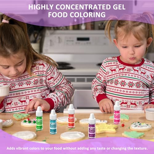Sigwong SW-FCG-15-6 Gel Food Coloring - 15 Colors Flavorless Gel Based Food Color Dye thumb #4
