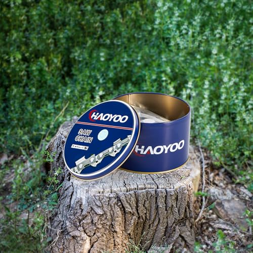 HAOYOO 18 Inch Chainsaw Chain .325\" Pitch .050\" Gauge 72 Drive Links, 3 Pack Replacement Chainsaw Blades Fits Husqvarna 440, Echo CS-400, Jonsered - 591094872, 20lpx072g and More - Thumbnail 7