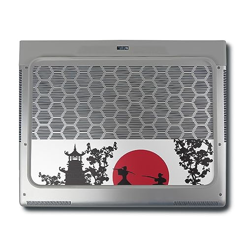 Image of MightySkins Skin Compatible with Alienware X16 R1 (2023) Full Wrap Kit - Nihon Samurai | Protective, Durable, and Unique Vinyl Decal wrap Cover | Easy to Apply & Change Styles | Made in The USA