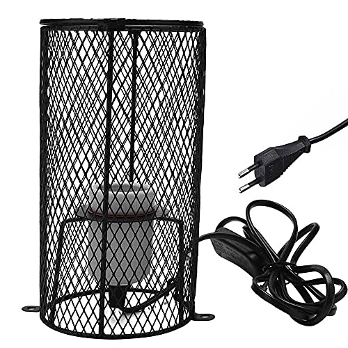 Support de lampe E27 POFET pour éviter les brûlures de vos reptiles - 5