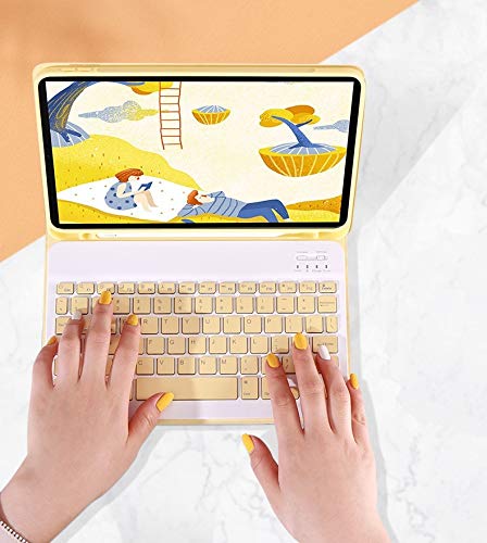 iPad Mini5 mini4 キーボード ケース キャンディー色 ペンホルダー付き アイパッド ミニ5 ミニ4 保護カバー 分離式 女性 人気 iPad mini 5 キーボード付き 薄型 カラフル 可愛い レディース (iPadMini4/Mini5, 黒)