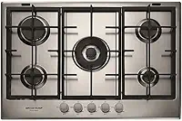 Cooktop 5 Bocas Brastemp Gourmand Bdk75d Inox 220v