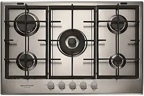 Cooktop 5 Bocas Brastemp Gourmand Bdk75d Inox 220v