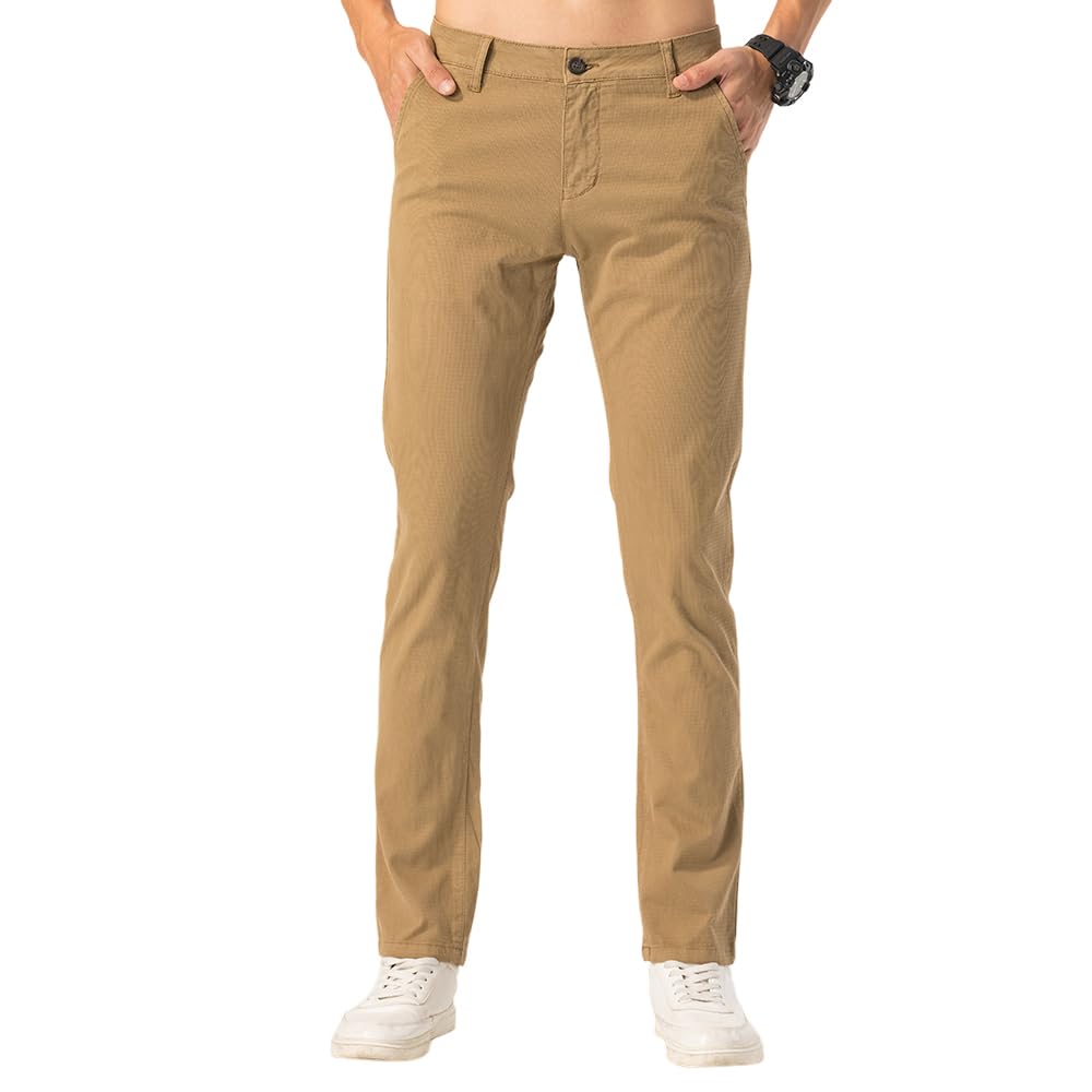 TONY BACKER Pantalone Uomo Chino da Ufficio in COTTONE 1630
