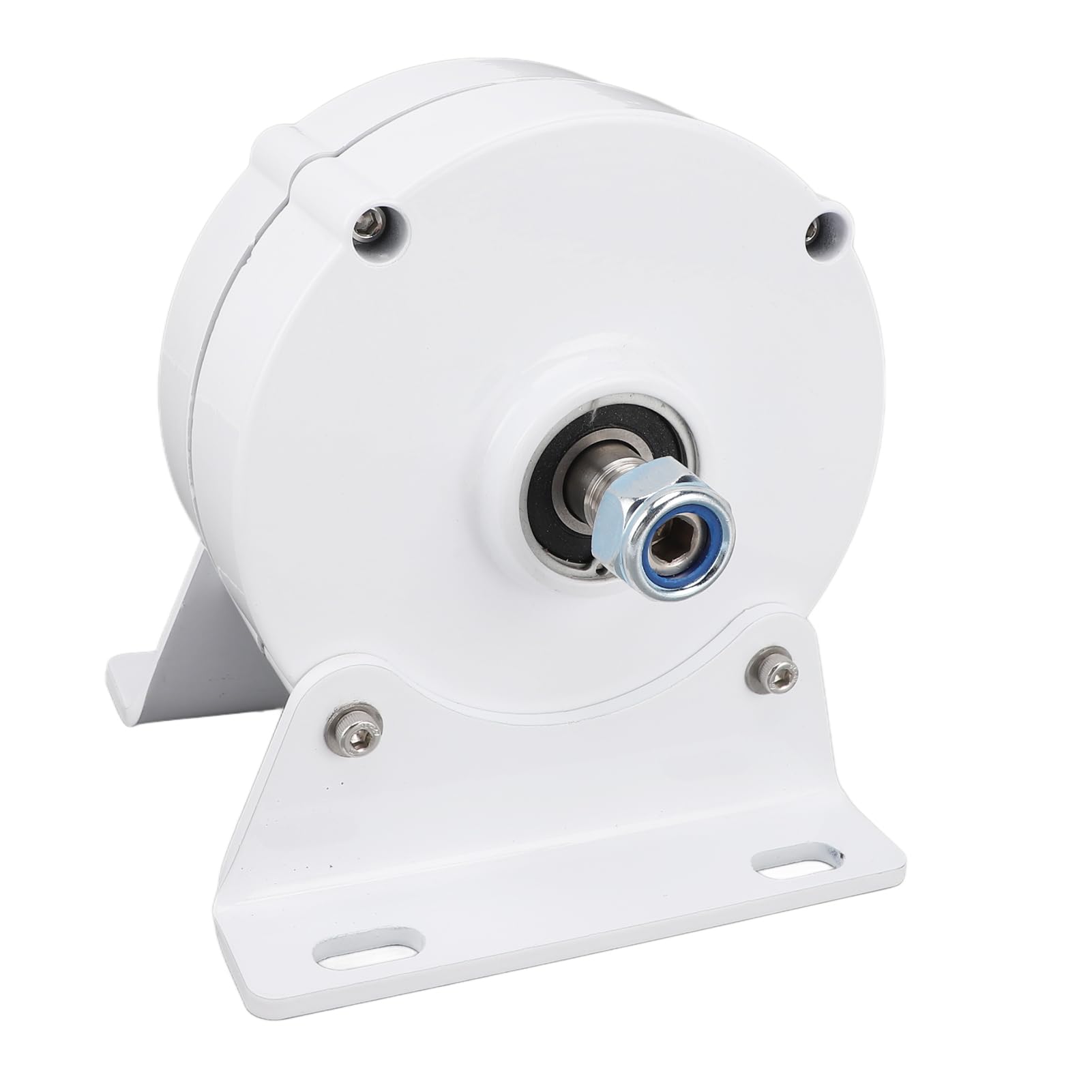 HEEPDD Generatore di Magneti per Turbine Eoliche Alternatore Design Sincrono a Doppio Albero con Base in Lega di Alluminio per Turbine Eoliche per Uso Domestico 24 V Trifase Permanente Nan (100W)