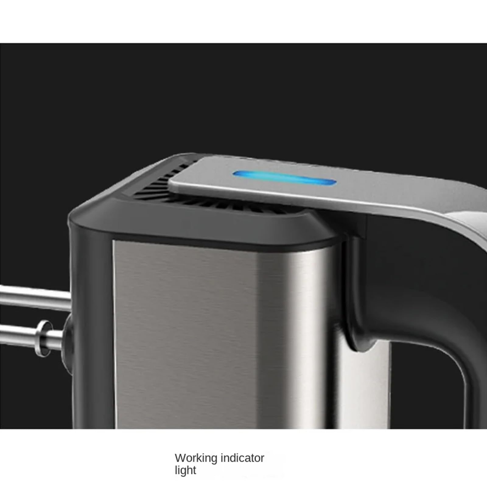 Sbattitore Elettrico 800W - 5 Velocità + Turbo, Con Fruste E Ganci In Acciaio Inox - Foto 10