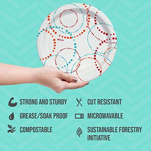 Solo Cup Company Cup Any Day Paper Plates, 10 Inch, 220 Count #TOP1
