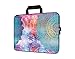15 inch Neoprene Laptop Carrying Bag Case Notebook Ultrabook Bag Tablet Travel Cover with Handle Zipper Carrying Sleeve Case Bag Fits 14 15 15.4 inch Netbook/Laptop (Beautiful Mandala)