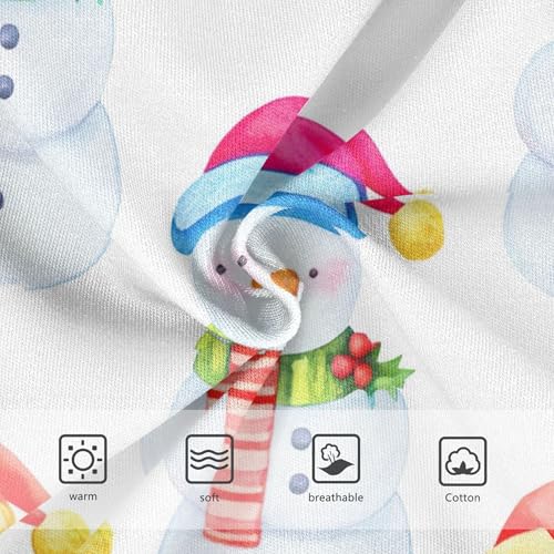 Cute Winter Snowmen Toddler Underwear Floral 2t Cotton Little Girl Panties Fun Briefs Kids Undies3