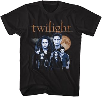 Twilight T Shirt Cullen Family Unisex Short Sleeve T Shirts Vampire Romance Movies Graphic Tees