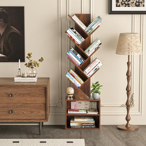 SHEEPAM 10 Tier Tree Bookshelf の商品画像 1