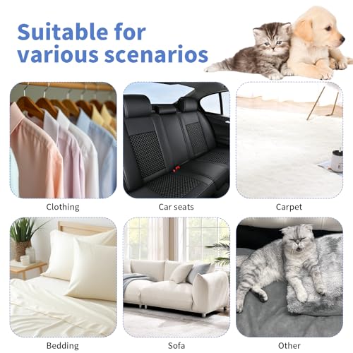 CVASNF 4 Stück Trimmstein für Hunde, Bimsstein Hund Trimmen Haustier Bimsstein Fußpflege Pumice Stone Haarentfernung Tierhaare Hornhautentferner Werkzeug für Couch Möbel Bettwäsc