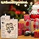 20. Hochzeitstag，Glücklich 20. Jahrestag Geschenk für Frau Mann Paare - Kerzenständer aus Holz Geschenke，20. Jahrestag Deko Geschenk für Frauen Männer Ihn Ihr
