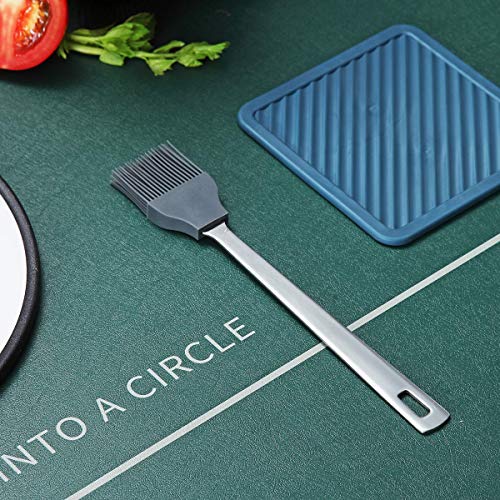 Backpinsel, Berglander Küchenpinsel zum Kochen, Grillbürste, Barbecue-Bürste, Gebäckpinsel, BBQ-Bürste, hitzebeständig, spülmaschinenfest, leicht zu reinigen