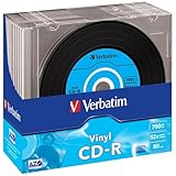 Verbatim Data Vinyl 10 x CD-R 700 Mo 52x Boîtier CD étroit...