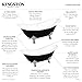 Kingston Brass VBTND7231NC5 Aqua Eden Clawfoot Tub, Black/White/Oil Rubbed Bronze