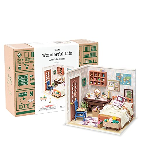 Rolife DIY Miniatur Haus Puppenhaus Kit HolzHaus Modell für Mädchen und Jungen Kinder 14+ Jahre Miniaturhaus Zum Selber… – Bild 8