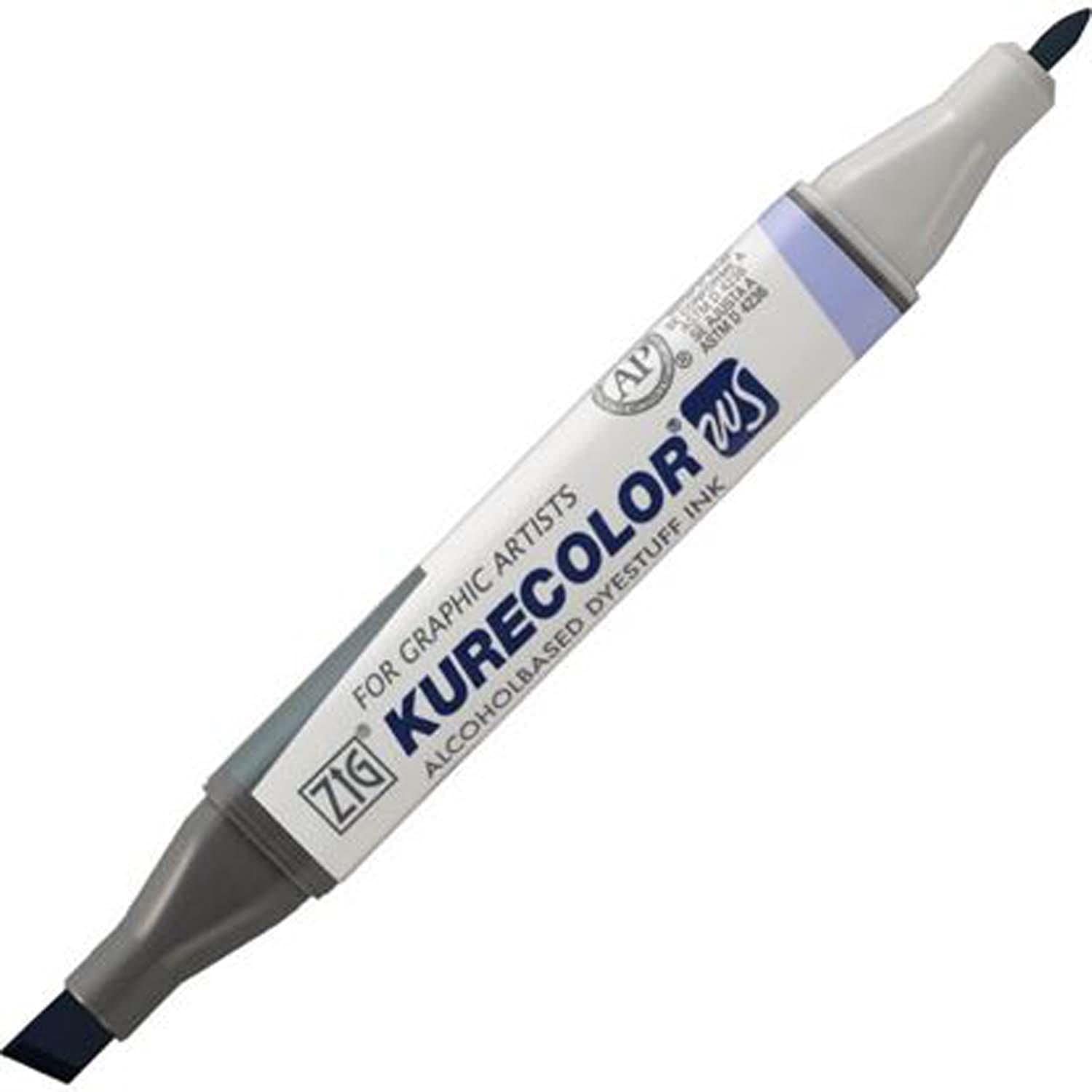 Zig Kurecolor Twin WS Blue Grey 4 dessiner sans trace - 4