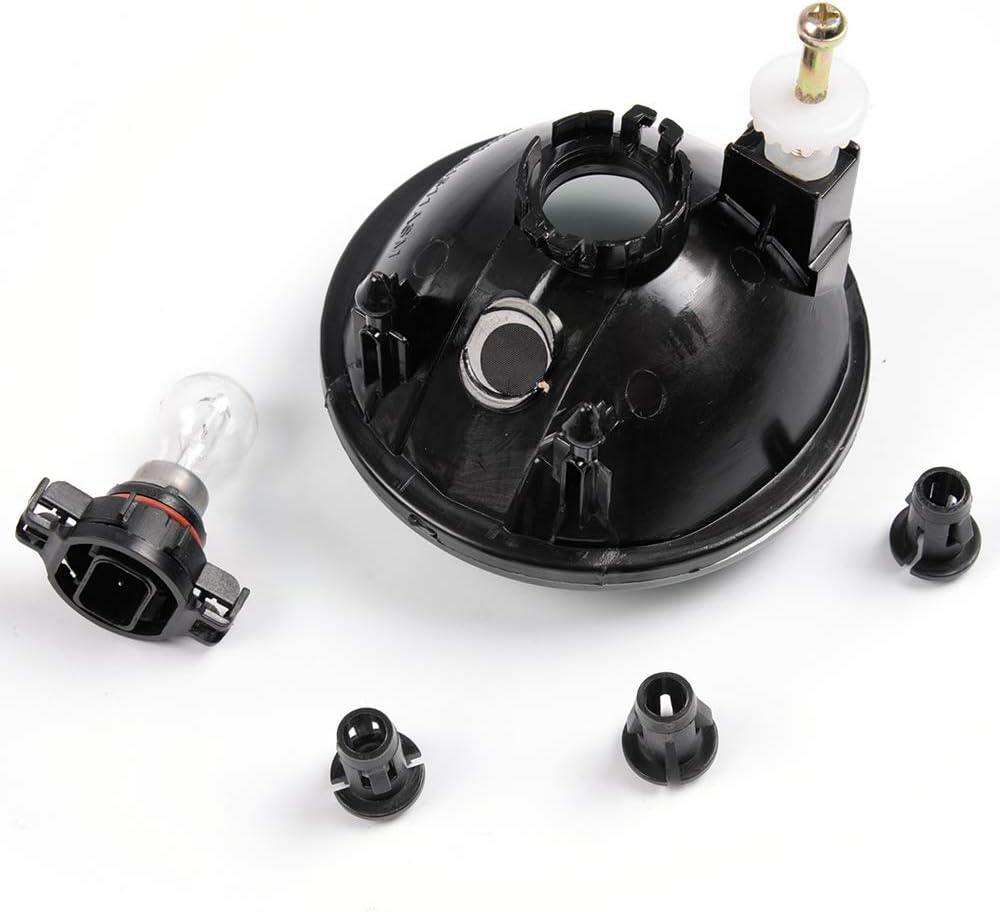 CHEDA Fog Lights Compatible with 2007-2014 Chevy Tahoe Suburban / 2007-2013 Chevy Avalanche / 10-2013 Chevy Camaro Smoke Lens Bumper Driving Lamps Fog Lights w/H3 Bulbs