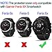 RuenTech Smartwatch Cover for Garmin Fenix 6X/6X Pro/6X Sapphire, TPU Protective Case Frame (Black Tint)