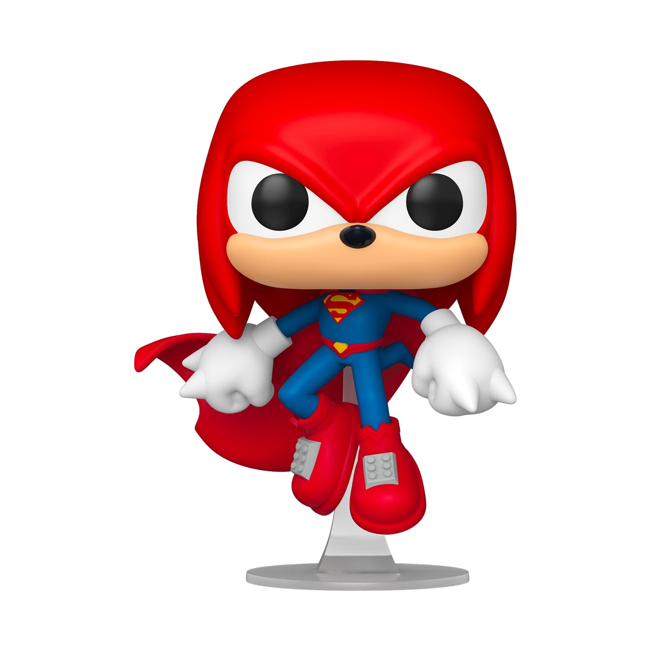 Funko Pop! Heroes: Justice League & Sonic, Knuckles as Superman, Sonic + DC Comics, Collectable Vinyl Figure, Gift Idea - Image 2