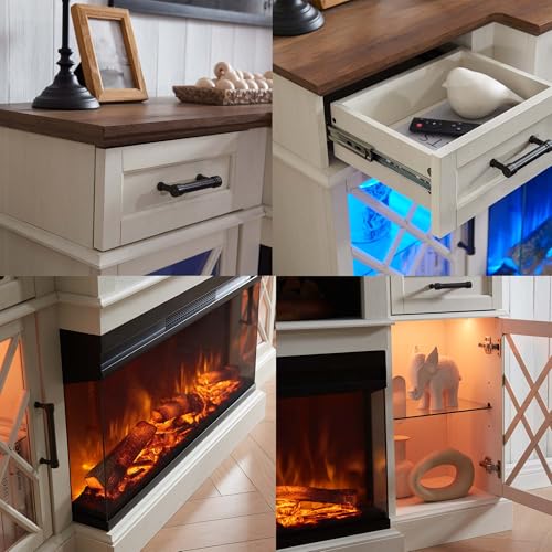 T4TREAM Fireplace TV Stand Strengths and Trade-offs