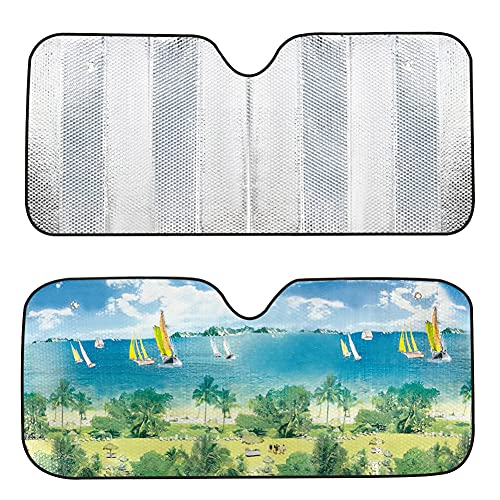 Parasol Coche Delantero Dibujos Marca FUSIYU