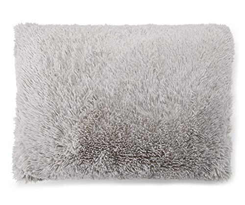 Pop Shop Long Hair Bed Pillow Grey