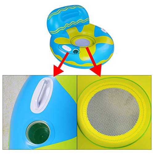 SUNSHINEMALL Swimming Inflatable Float Rafts Floating Sofa Pool Party Swimming Bed Floatie Lounge Pool Loungers Water Lounge Chair - Thumbnail 6