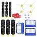 DingGreat Kit Repuestos y Accesorios Filtro y Cepillo Lateral para Aspiradora iRobot Roomba Serie 600 605 610 615 616 620 625 630 631 632 639 650 651 660 670 680 681 691
