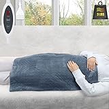Elanket Heating Pad, Weighted Heating Pad, Electric Heating Pad for Back Pain and Cramps Relief,...