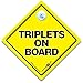 Pegatina para coche «Triplets On Board»