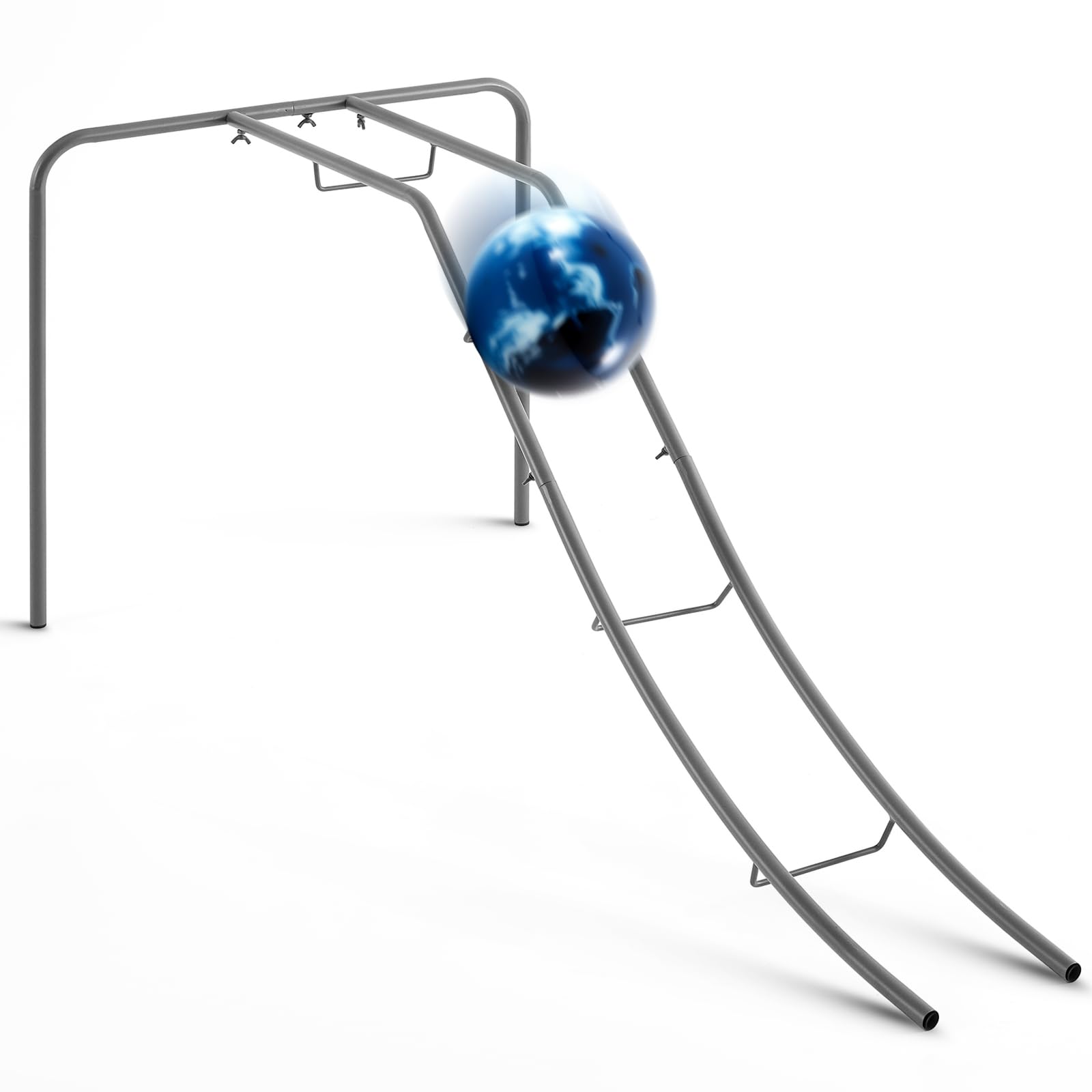 Zonon Bowling Ball Ramp, 20 lb Capacity Wheelchair Mobility Bowling Aid