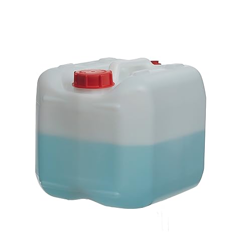 Consolidated Plastics Carboy apilable de 25 galones con tapa y mango a prueba de fugas grado alimenticio de HDPE sin BPA fabricado en Estados Unidos