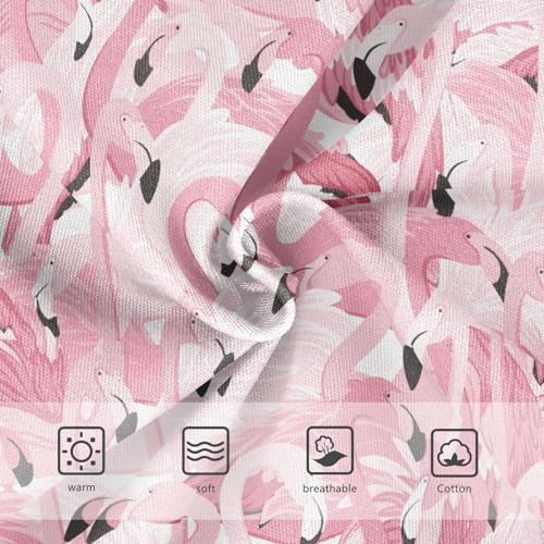 Girls' Underwear Pink Flamingo Cotton Stretch Comfort Toddler Panties3