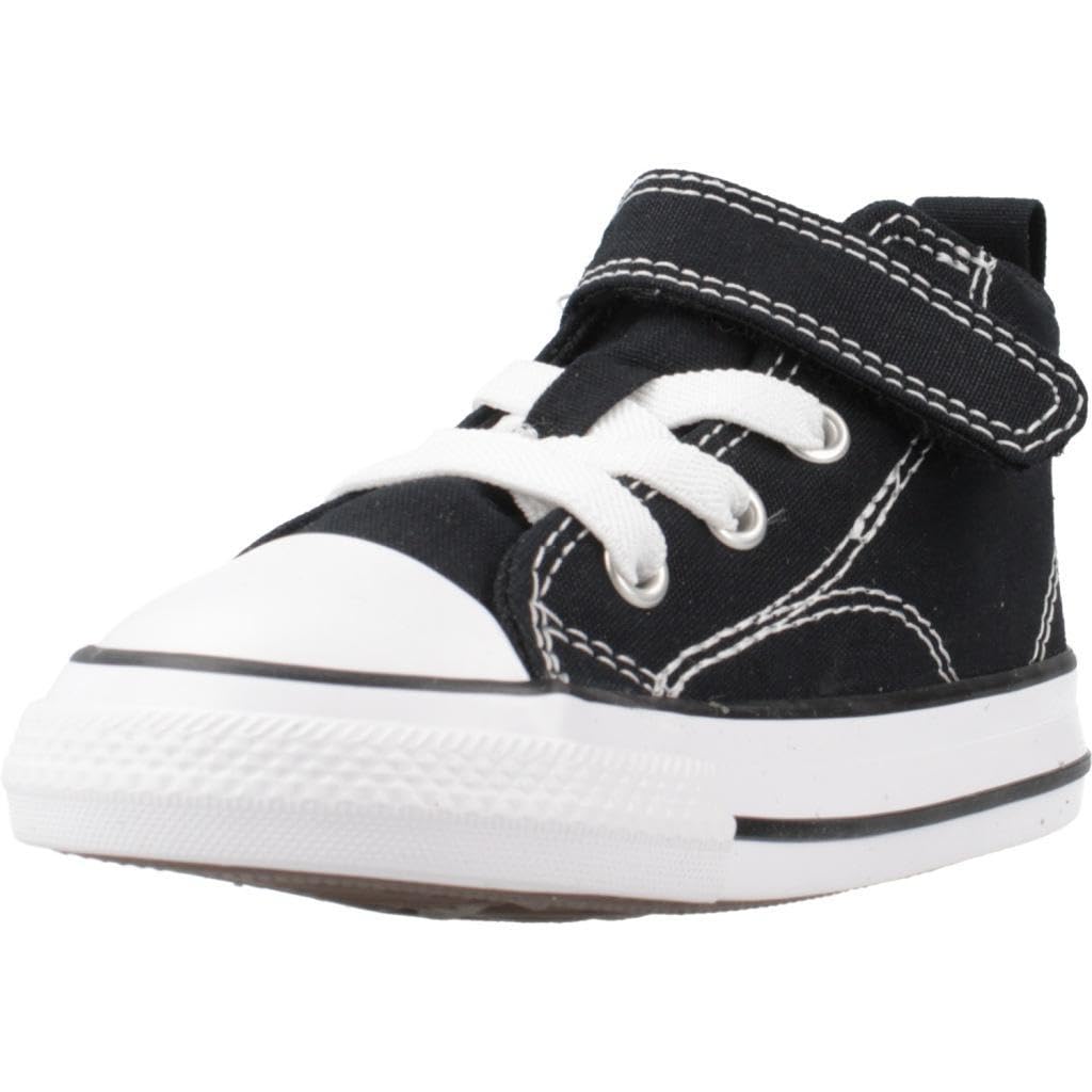 Converse  Kids Black Kids' Canvas High-Top Trainers in Size C5, Sports Direct