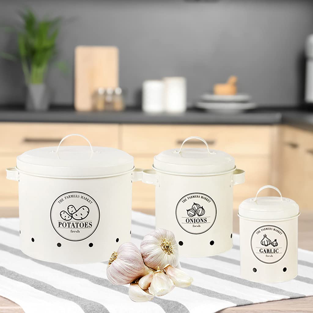 Zwiebel Küche Lebensmittel Crisper Gemüse & Obst Saver Container Frische Aufbewahrung Weiß