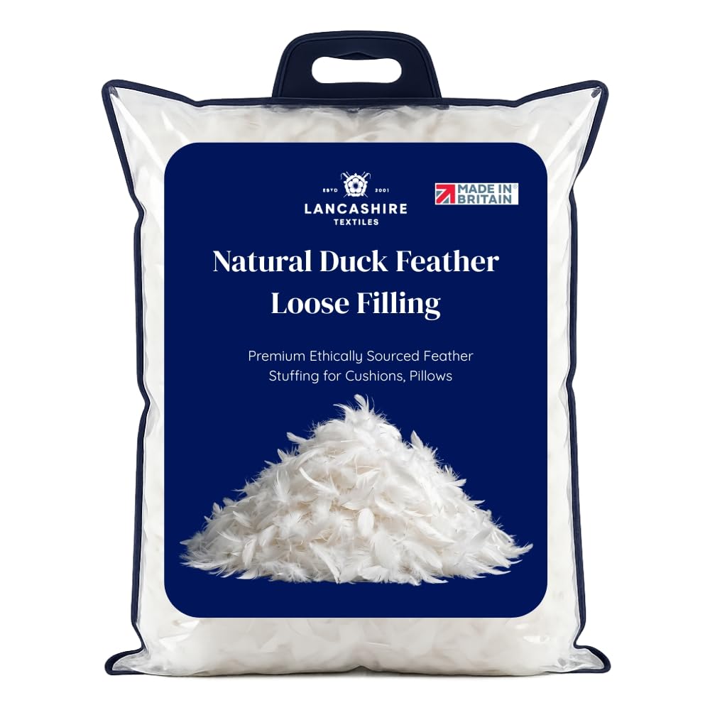 Lancashire Textiles (5Kg) Duck Feather Loose Filling