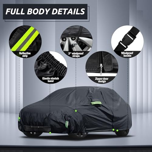 Housse de protection Tesla Model Y contre rayures et intempéries 6 couches