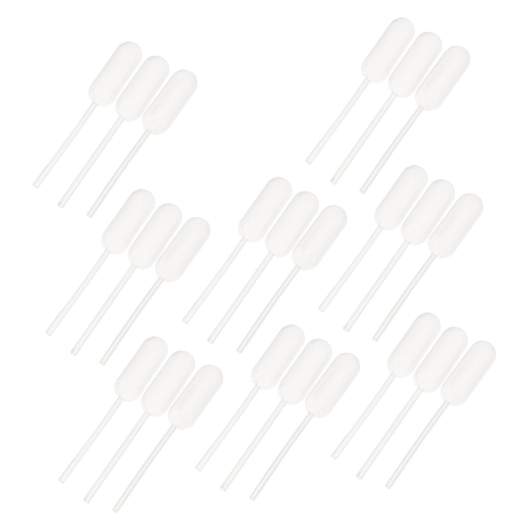 PLAFOPE 100pcs Disposable Plastic Droppers Laboratory Pipettes 4ml Transfer Pipettes Comfortable to Hold