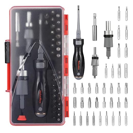 ValueMax Tournevis Magnétiques 40 en 1, Tournevis de Précision Multifonction avec 35 Embouts Pour la Réparation de Smartphones, Consoles, Ordinateurs, Portables, Montres