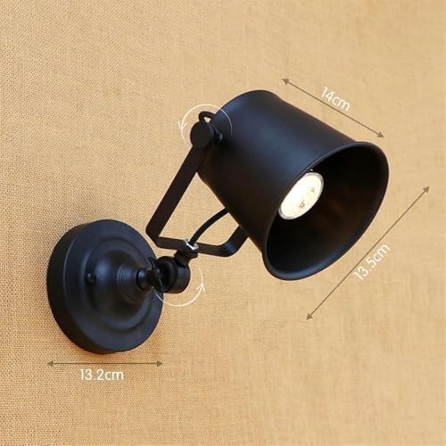 Miniatura 7 de Modern LED Ceiling Light Led Wall Lights Indoor Retro Loft E27 Bulb Lamp Wall Lamp Bedroom Up Down Industrial Wall Sconce Lamparas Decoration