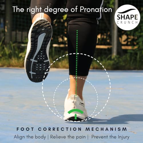 Image of SHAPECRUNCH Arch Support Shoes with Soft Cushioned Insoles for Women for Walking and Running - Comfortable and Stylish