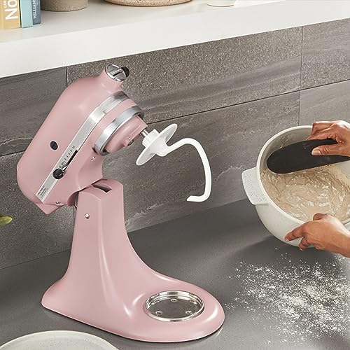 Image of K45DH Dough Hook for KitchenAid 4.5 /5 Quart Tilt-Head Stand Mixers, K45DH Bread Pizza Dough Hook Replacement for KitchenAid Stand Mixers, White