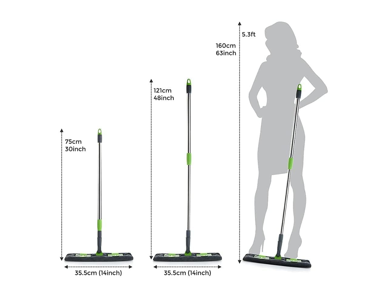 Solar Panel Cleaning Brush - Telescopic Handle -5 Solar Panel Cleaning Brush - Telescopic Handle -5