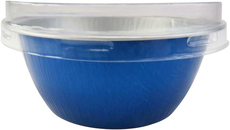 KitchenDance Disposable Aluminum Colored Baking Cups Creme