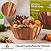 Wooden Salad Bowl, Salad Bowl, Wooden Bowl - 12