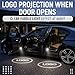 Car Door Logo Projector Lights, Wireless Waterproof Door Puddle Lights Compatible with BMW 1 Series E81 E82 F20 F21 F52, 3 Series E90 E92 E93 F30, X Series E84 F39, Set of 4